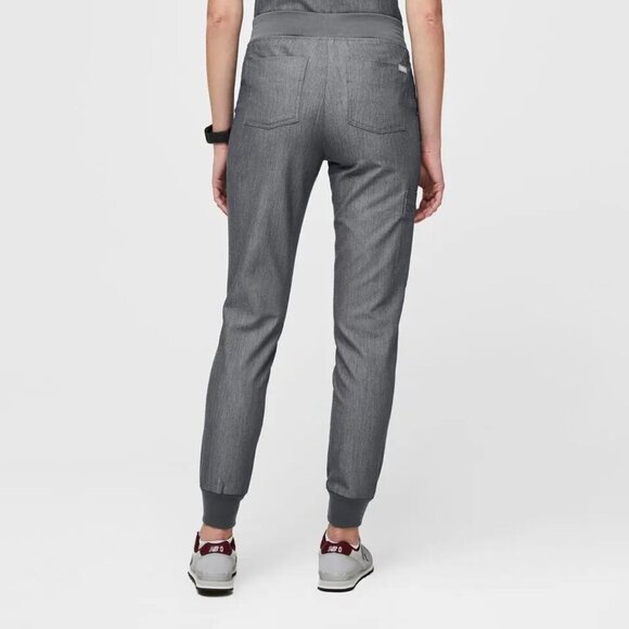 FIGS Zamora Jogger Scrub Pants Gray #1602, size LP - Picture 4 of 9